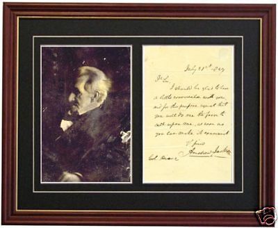 andrew jackson president letter signed autograph  19