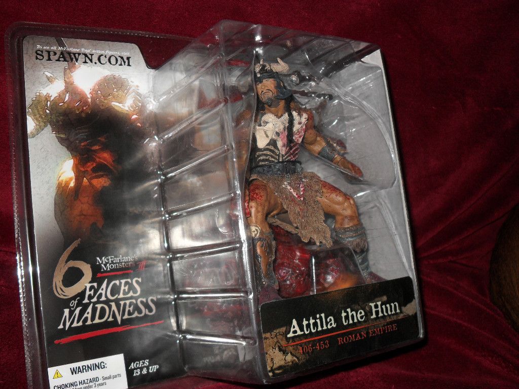 McFarlane 6 Faces of Madness Attila The Hun Figure