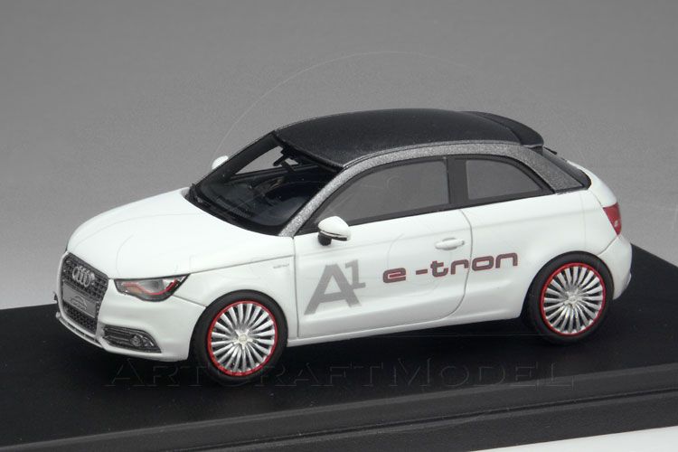 Audi A1 E Tron 2011 Glacier White Quartz Gray Top 1 43 Le 99 Looksmart 