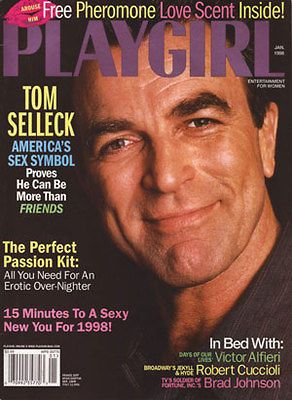 PLAYGIRL January 1998 TOM SELLECK Bodybuilder FRANK SEPE ex wife of 