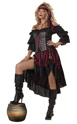 Brand New Pirate Wench Adult Womens Sexy Renaissance Gypsy Halloween 