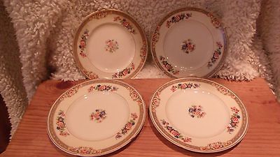 Round Plate W H Grindley Marjorie IVORY or SHERATON ENGLAND 