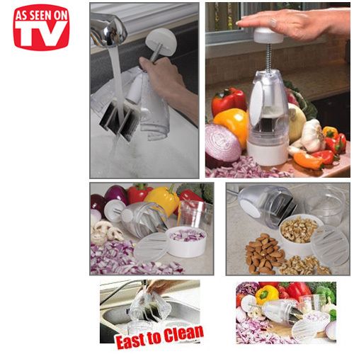 NEW As Seen On Tv Perfect Chopper Deluxe Kitchen Helper for soups safe 