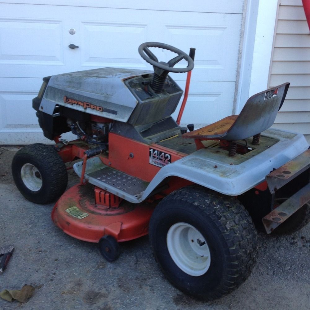 Riding Lawn Mower 14 42 With Bagger