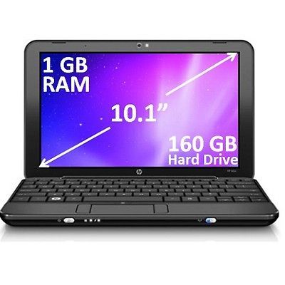 Verizon HP Mini 110 3098NR 1GB RAM 1.66 GHz 160GB Windows 7 Netbook