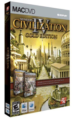 Civilization IV 4 Gold Edition Inc Warlords Mac New