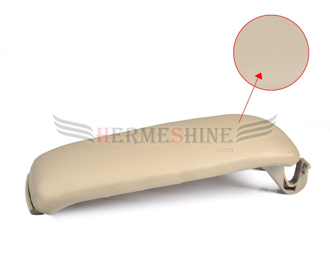 Leatherette Armrest Console Cover/Lid for Audi A6 A4 S4 Beige