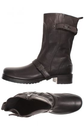 Neil Barrett New Man Leather Shoes Biker Boots Motorboots BSH164 9302 