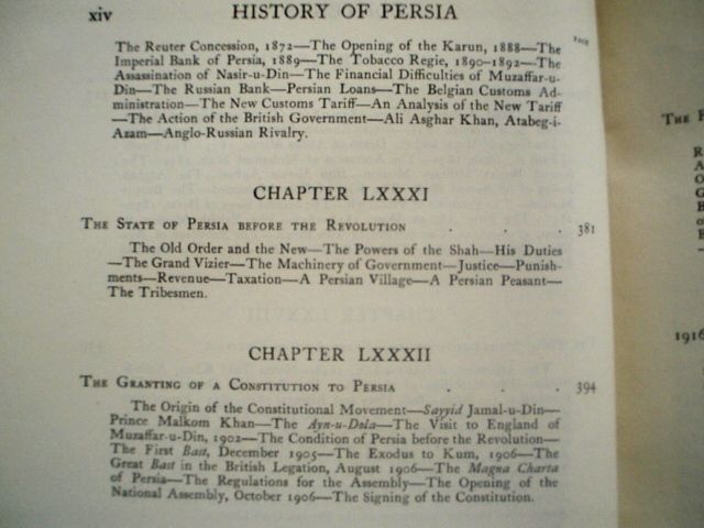 1921 Persia History Sykes V2 Iran Persian Turkey Russia