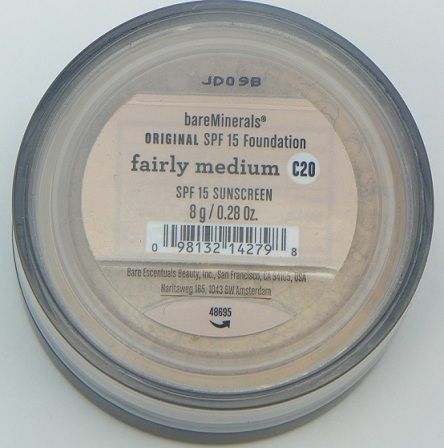 Bare Escentuals bareMinerals Foundation Fairly Medium