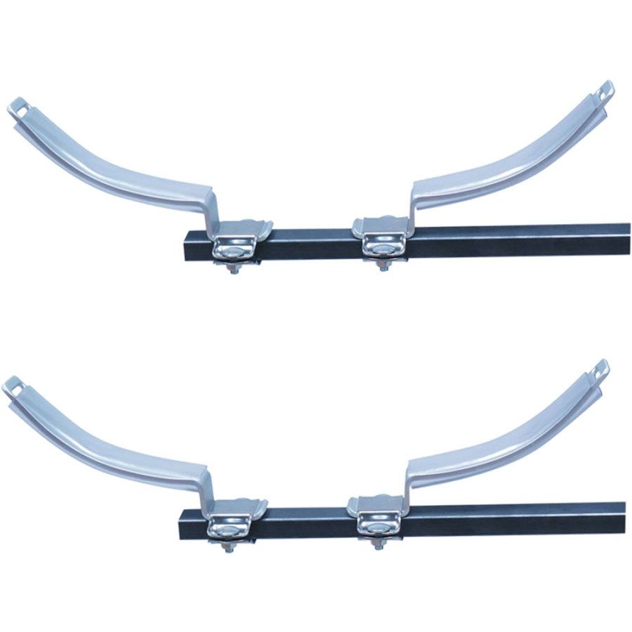   Roof Rack Oval Shaped Split V Bars for Kayaks Canoes or Boat