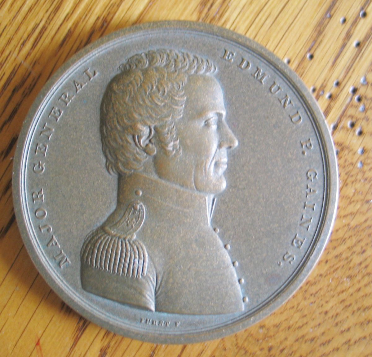   Medal US Mint General Edmund P Gaines Battle of Lake Erie 1814