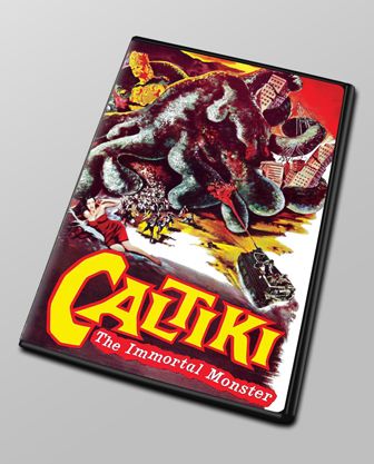 CALTIKI, THE IMMORTAL MONSTER, Mario Bava, THE BLOB, 1959 DVD