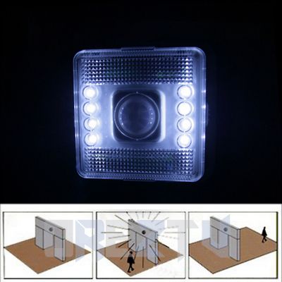 LED Battery Operated IR Infrared Motion Sensor Home Indoor Lighting 