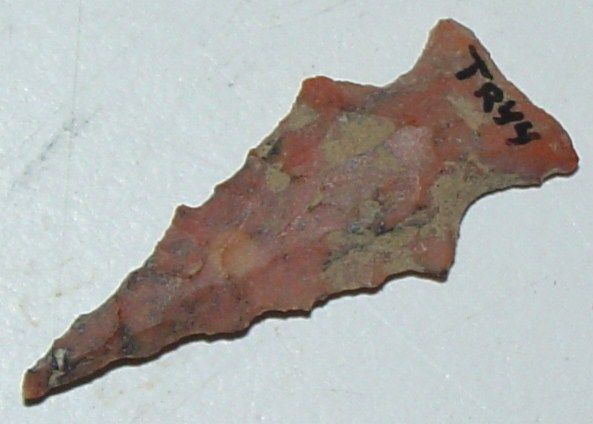   Indian ATL ATL Arrowhead Relic Artifact Bayou Goula Bird Point