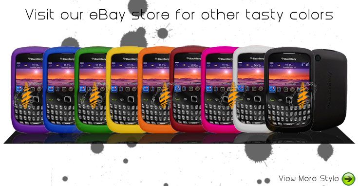 Pink Silicone Skin Case Blackberry 9300 9330 Curve 3G