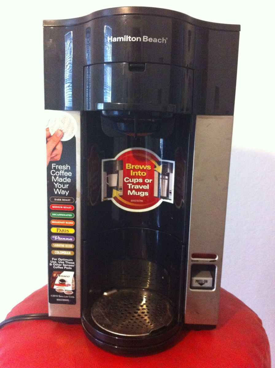 Hamilton Beach Single Serve Coffee Maker