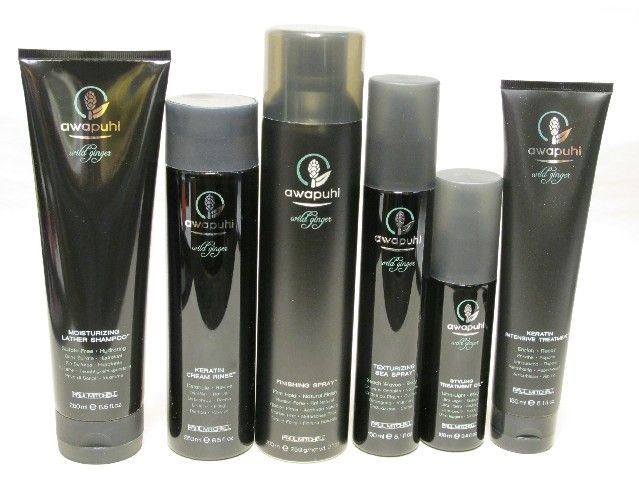   Awapuhi Wild Ginger Full Size Set   Luxury Care For Dry, Damaged Hair