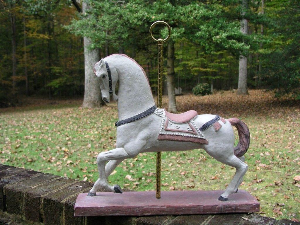 Austin Productions Sculpture 1981 Carousel Horse RARE