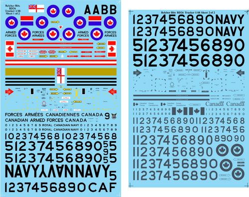 Belcher Bits 1 48 Canadian Trackers 1957 1990 BD26