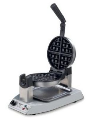 Waring Belgian Waffle Maker w/ Folding Handle, Brushed Stainless