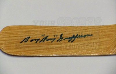 Bernie Boom Boom Geoffrion Montreal Canadins Signed Northland Hockey 