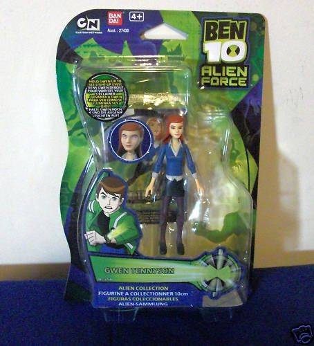 BEN 10 ACTION FIGURES BEN 10 ALIEN FORCE 10cm ACTION FIGURE GWEN 