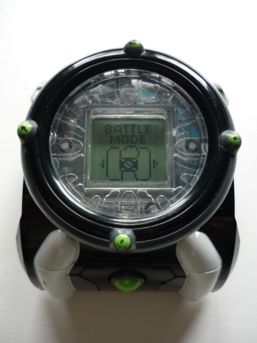 BEN 10 DELUXE LIGHT SOUND OMNITRIX ELECTRONIC GAMES WATCH WORKING