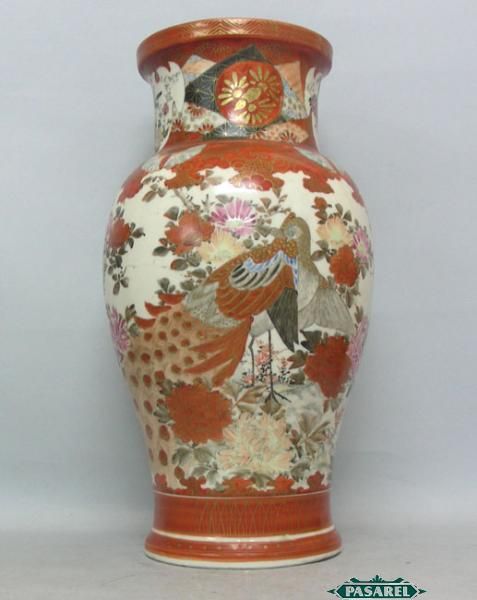 David Ben Gurion Japanese Chinese Ceramic Vase Ca1900