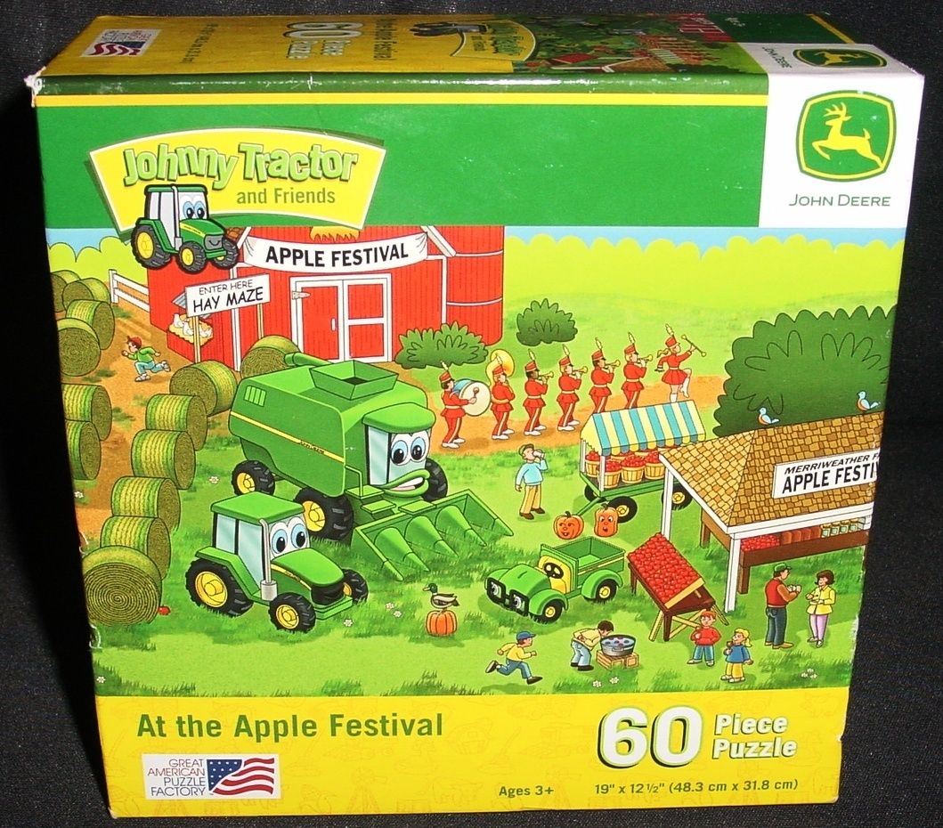 New Sealed JOHN DEERE Johnny Tractor & Friends At the Apple Festival 