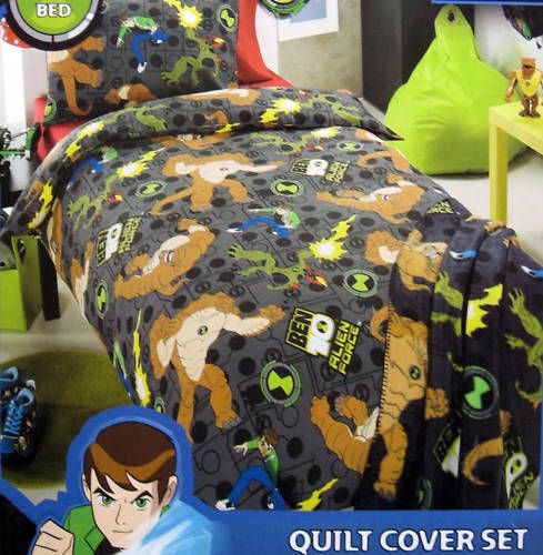 Ben 10 Alien Force Quilt DOONA Cover Set Single New Lic