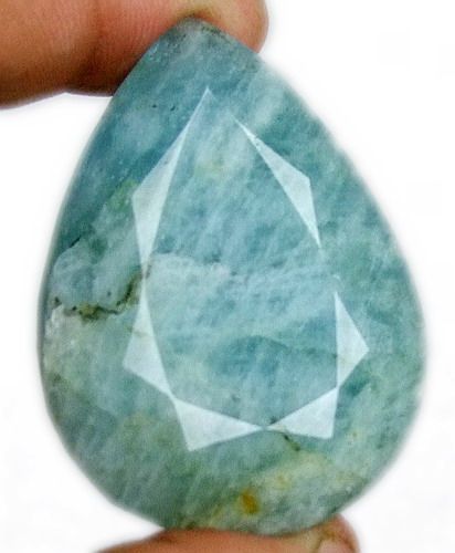 265.00 CARATS BERYL AQUAMARINE PEAR 100% NATURAL UNTREATED GEMSTONE 