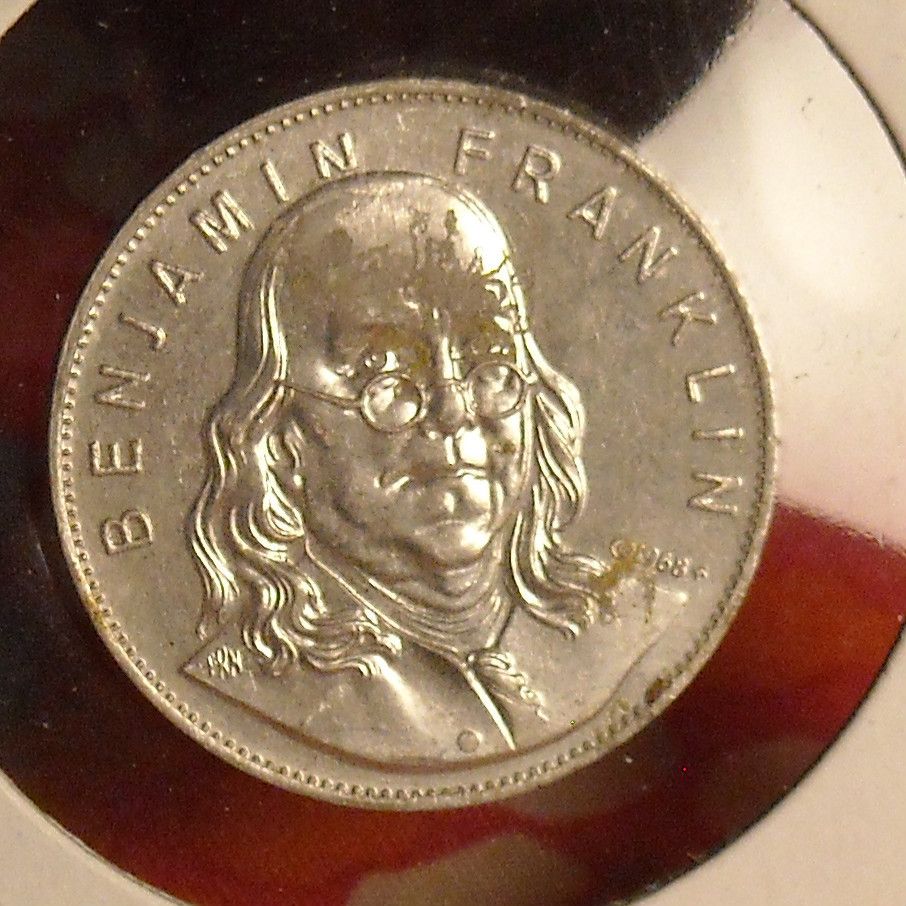 Shells Famous Facts Faces Benjamin Franklin Token