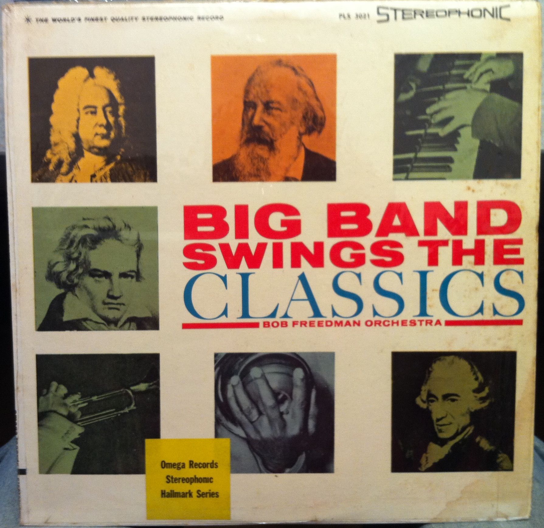 bob freedman orchestra big band swings the classics label omega 