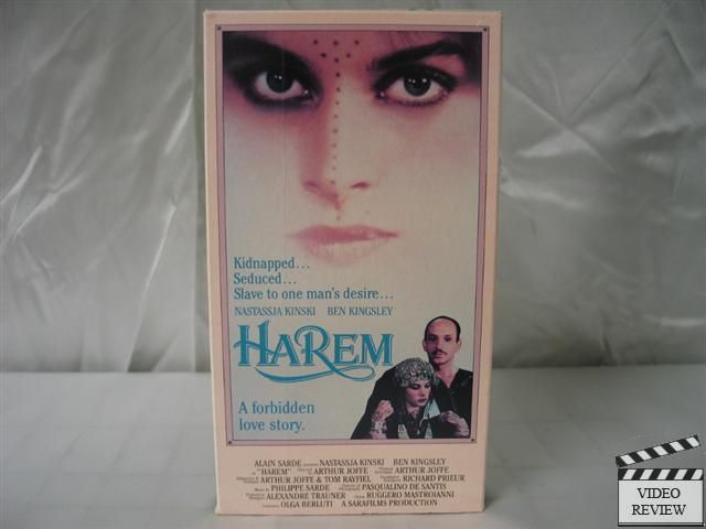 Harem VHS Nastassja Kinski Ben Kingsley Arthur Joffe 028485152014 