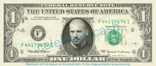 Dominic Purcell Dollar Bill Mint Prison Break