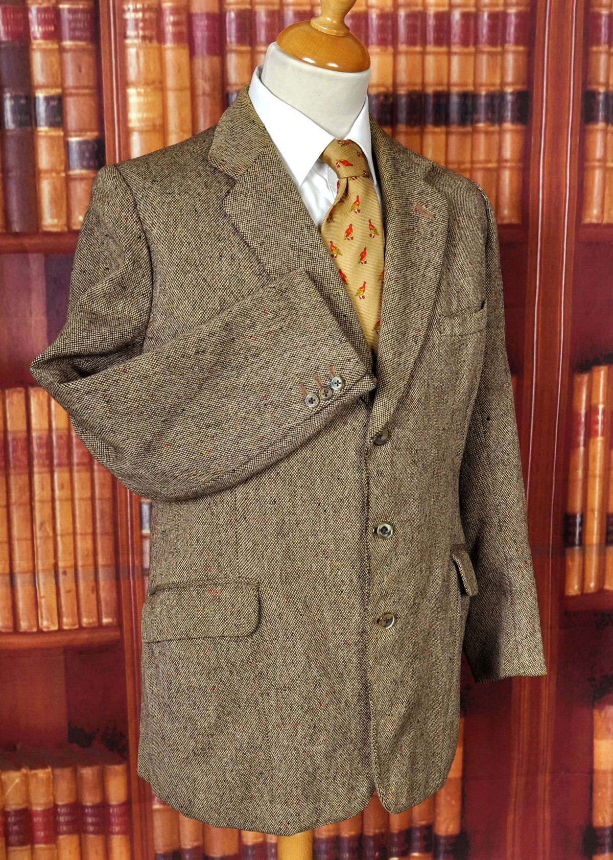 Superb Vintage Bernard Weatherill Tweed Shooting Suit 42