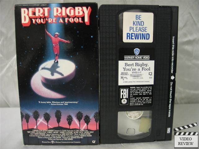 Bert Rigby Youre A Fool VHS Corbin Bernsen 010083065636