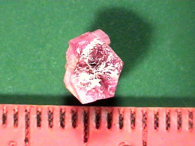 Red Beryl Emerald Bixbite Wah Wah Mtns Utah RARE Uncut Gem Crystal 1 