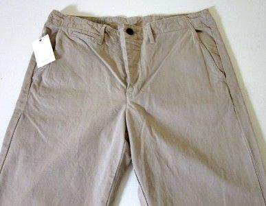 175 Nwt BILLY REID Jack Chino Distressed Khaki Made USA Pants 38