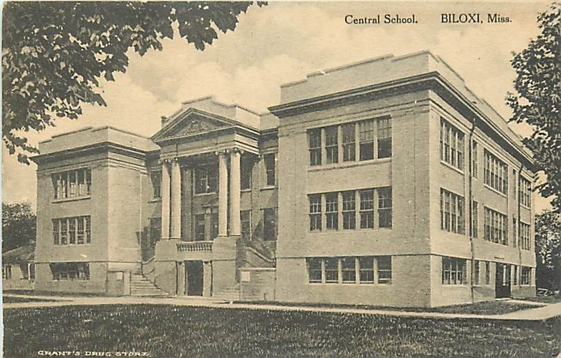 MS Biloxi Central School Town View Albertype K10523