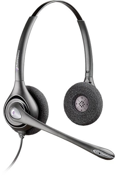 Plantronics H261N SupraPlus Binaural Noise Canceling Headset