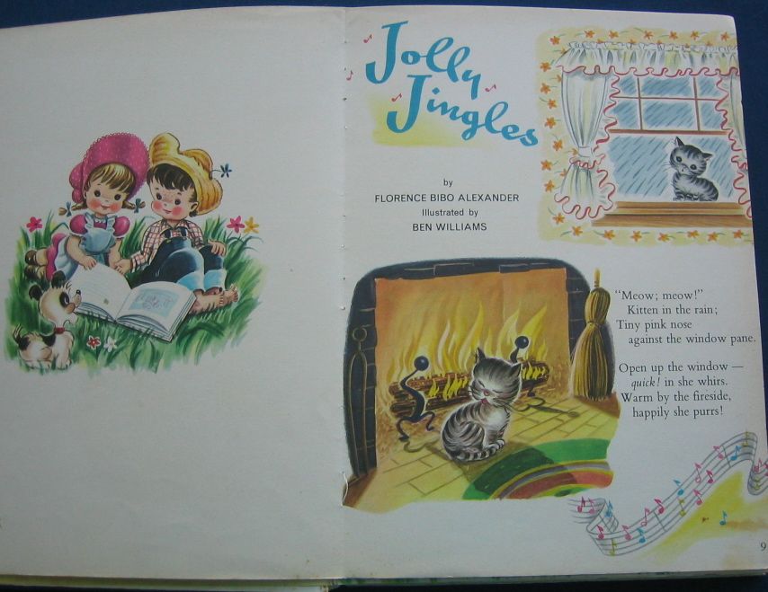   Book of Bedtime Stories RARE 1974 HB Big Little Kitty Biggers