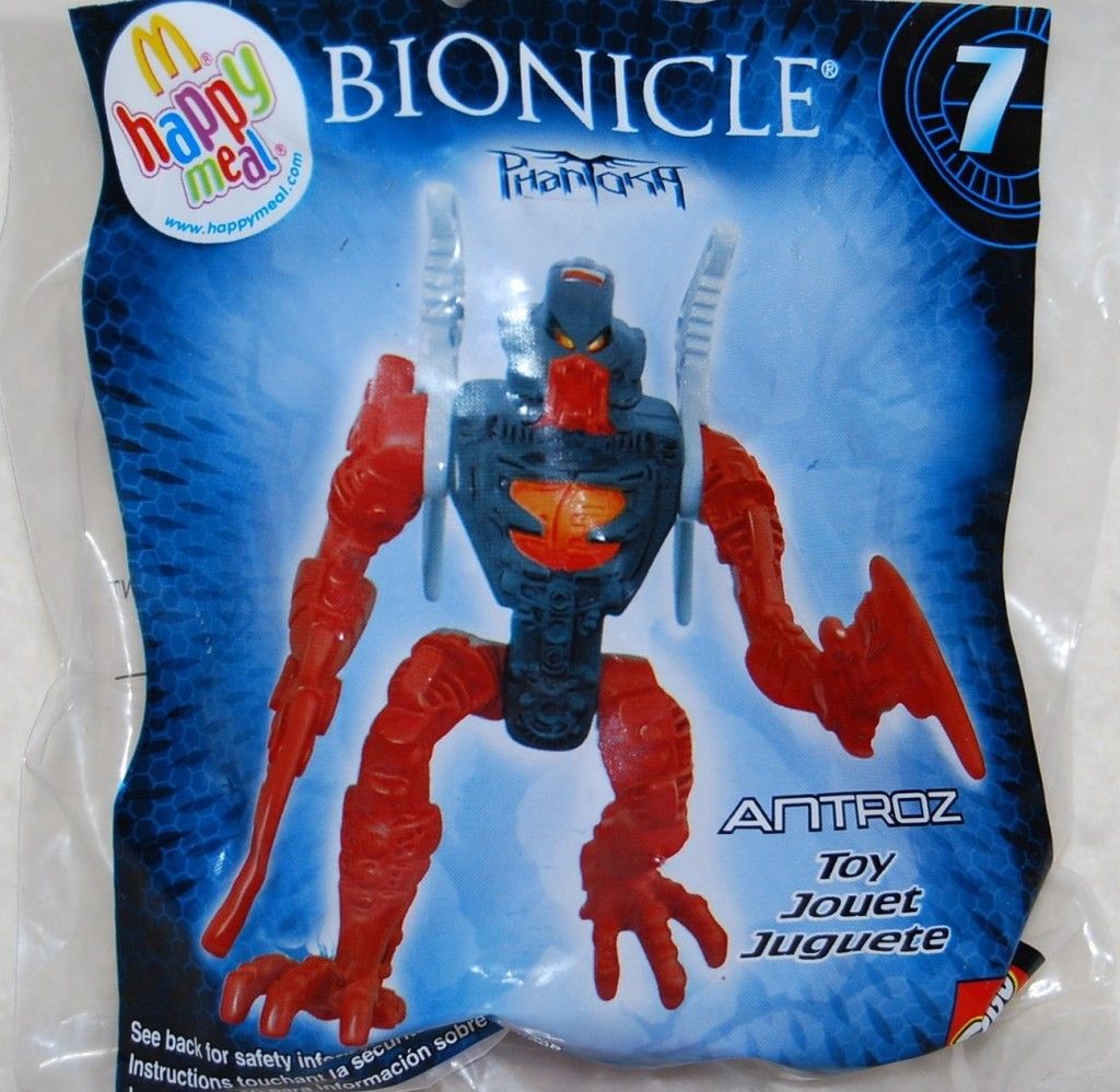 McDonalds 2008 Bionicle Phantoka Antroz Toy 7