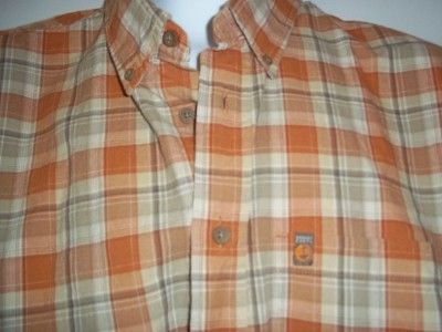 gh bass earth shortsleeve button down sz xl