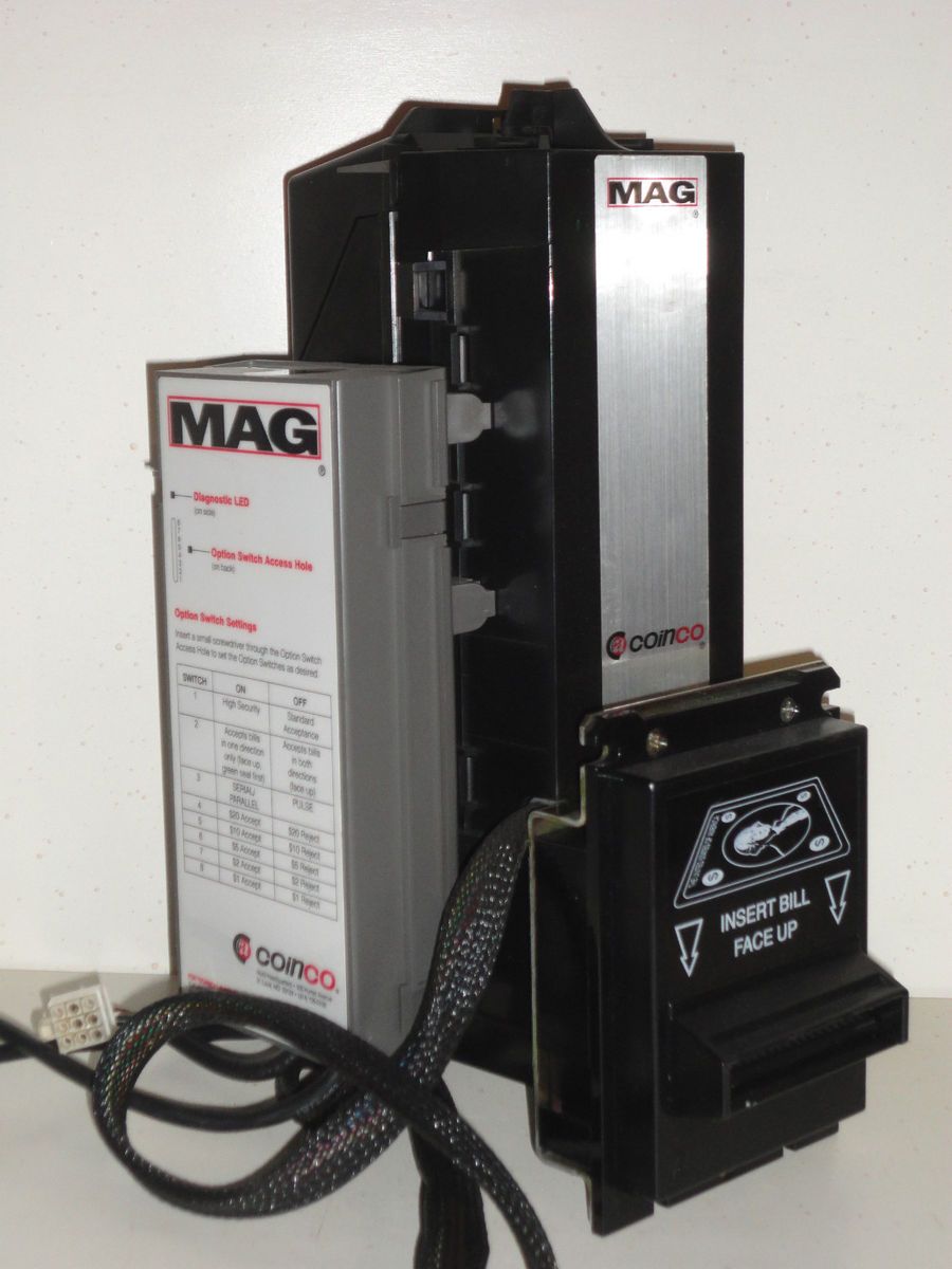 COINCO MAG32SA Bill Acceptor Validator 24V for Vending Equipment