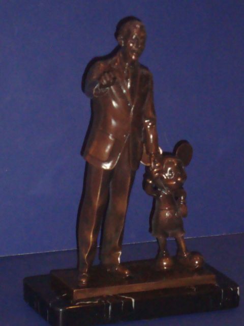 Disney Blaine Gibson Bronze Partners Statue Walt Mickey Statue A P 