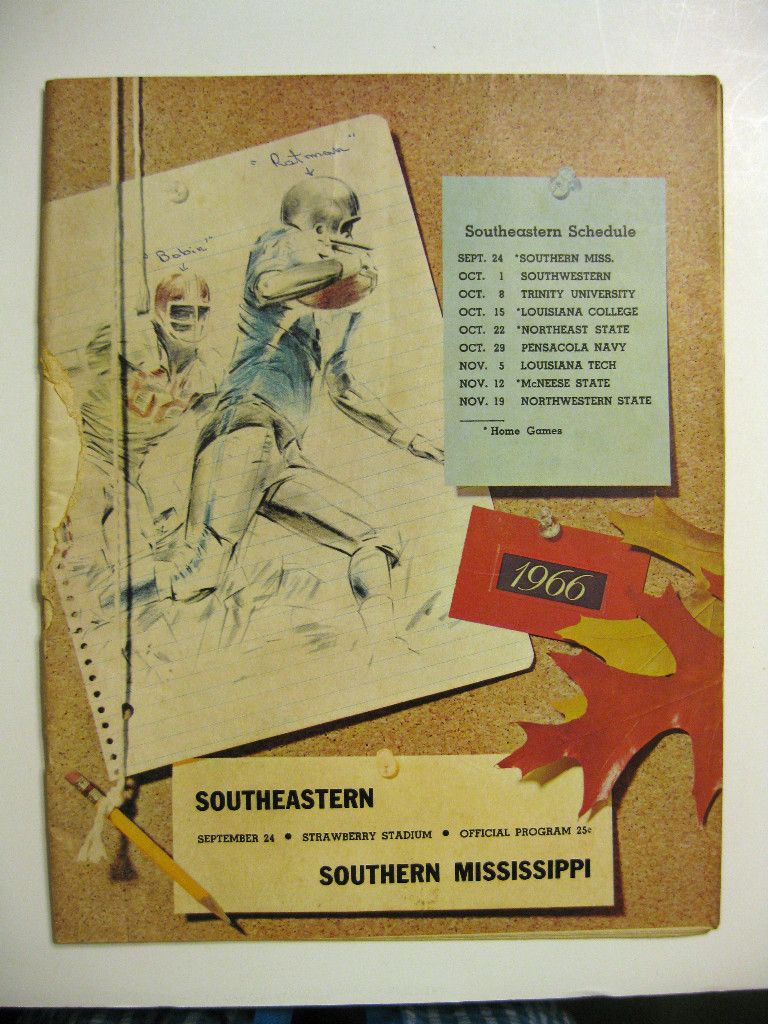   Louisiana V Southern Mississippi Football Program Phil Blanda