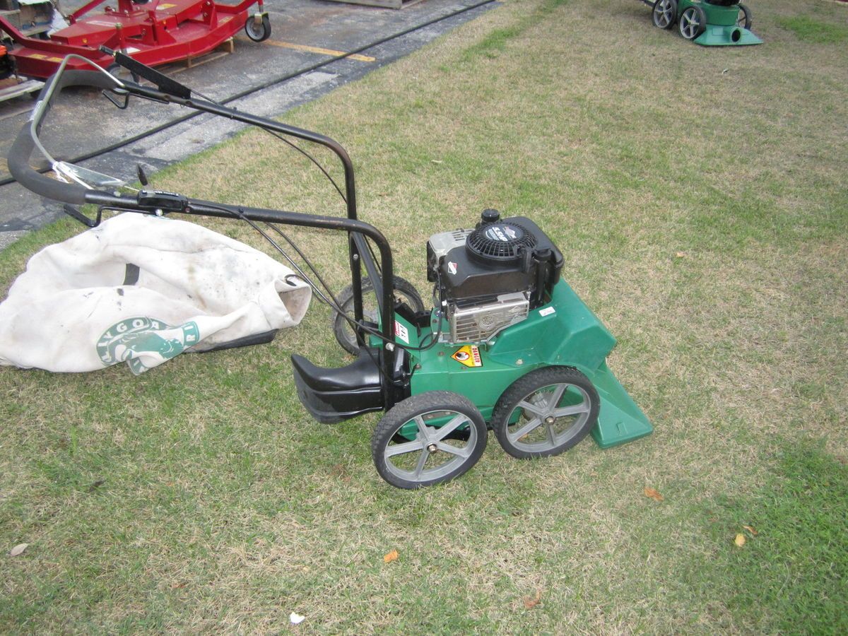 Billy Goat Self Propelled Lawn Leaf Debris Vacuum 5 5 Briggs Motor 