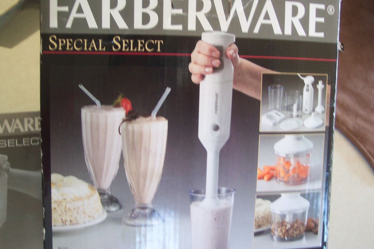 Farberware Stick Blender 2 Speed with All Accessories